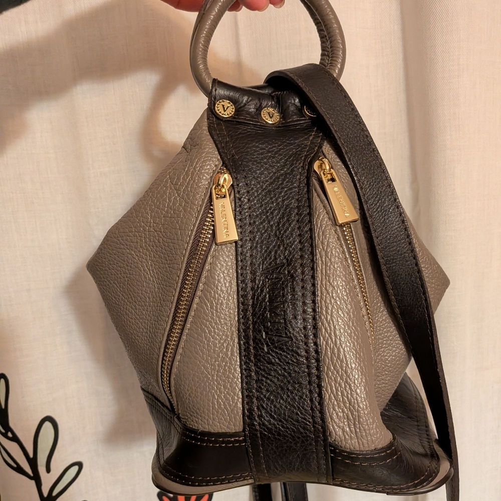 Valentina Dark Brown Leather Sling Bag